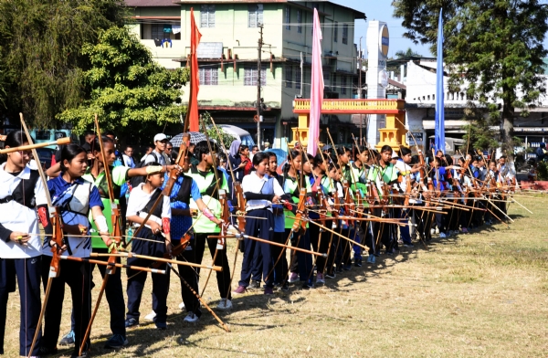 তেজপুৰত দুদিনীয়া কাৰ্যসূচীৰে গংগাচৰণ ভট্টাচাৰ্য্য সোঁৱৰণী আন্ত:জিলা আৰ্চাৰী প্ৰতিযোগিতাৰ শুভাৰম্ভ