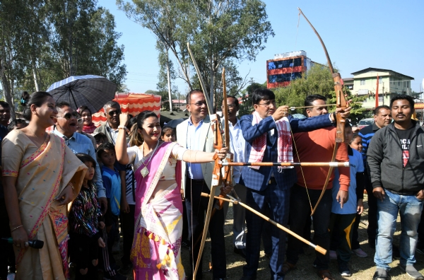 তেজপুৰত দুদিনীয়া কাৰ্যসূচীৰে গংগাচৰণ ভট্টাচাৰ্য্য সোঁৱৰণী আন্ত:জিলা আৰ্চাৰী প্ৰতিযোগিতাৰ শুভাৰম্ভ