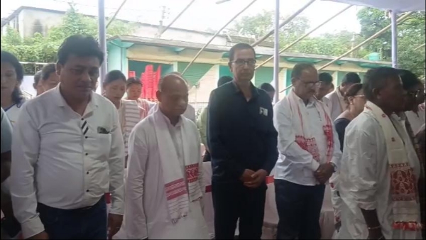 মৰিগাঁৱত হিয়াৰ আমঠু জুবিন গাৰ্গৰ আদ্যশ্ৰাদ্ধ উদযাপন।