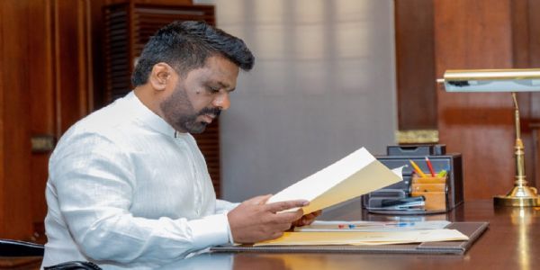 শ্ৰীলংকাৰ ৰাষ্ট্ৰপতি দিছানায়কেৰ প্ৰথমবাৰৰ বাবে কেবিনেট সালসলনি