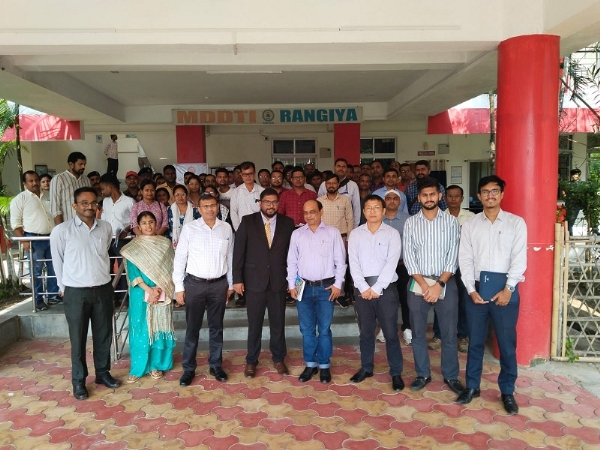 উত্তৰ-পূব সীমান্ত ৰেলৱেৰ দ্বাৰা আইআইটি স্কুল অৱ বিজনেছৰ ফেকাল্টিৰ সৈতে ৰেলৱে বিষয়াবৰ্গৰ বাবে চেমিনাৰৰ আয়োজন