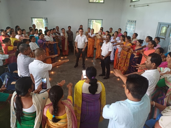 কোকৰাঝাৰত আদি কৰ্মযোগী অভিযানৰ ব্লকস্তৰৰ প্ৰশিক্ষণ আৰম্ভ