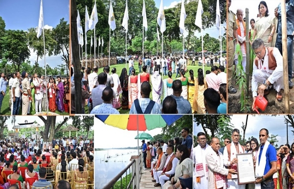 মৰিগাঁও জিলা দিৱস উপলক্ষে প্ৰতিমূৰ্তি ভেটি, জল ক্ৰীড়া, আৰু বৃক্ষৰোপণ কাৰ্য্যসূচী