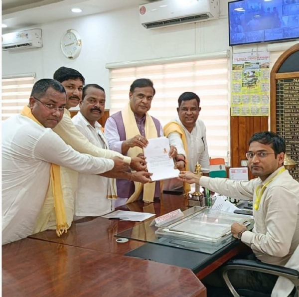 मुख्यमंत्री डॉ हिमंत बिस्व सरमा द्वारा साझा तस्वीर।