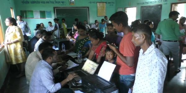 মঙলদৈত স্বাস্থ্য মেলাৰ শুভাৰম্ভ
