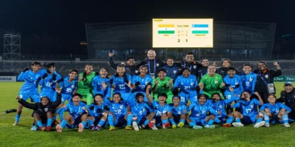 ভাৰতীয় মহিলা ফুটবল দলৰ ইতিহাসৰ সৃষ্টি, ২০ বছৰৰ পাছত এএফচি ১৭ অনুৰ্ধ মহিলা এছিয়ান কাপৰ বাবে যোগ্যতা অৰ্জন