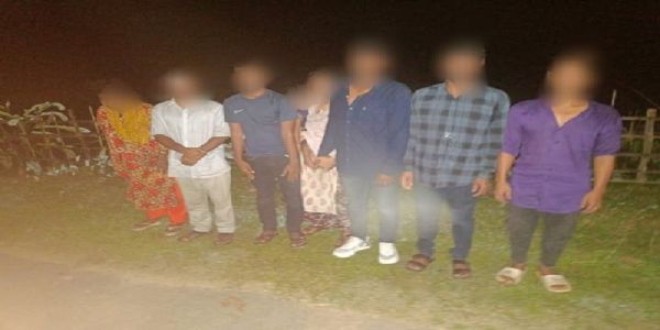 ভাৰতত অবৈধভাৱে প্ৰৱেশ কৰা আঠজন বাংলাদেশী নাগৰিকক পুনৰ বাংলাদেশলৈ বিতাড়ণ