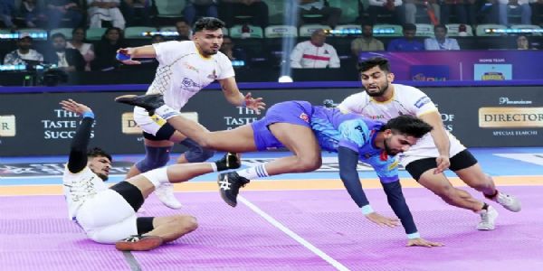 পিকেএল-১২: অধিনায়ক বিশ্বাসৰ বলত বেংগল ৱাৰিয়ৰ্ছৰ থালাইভাছক ৪৪-৪৩ত পৰাজিত