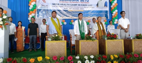 কোকৰাঝাৰ বিধানসভা সমষ্টিৰ অন্তৰ্গত “শুশ্ৰুষা সেতু” অধীনত তৃতীয় মেগা স্বাস্থ্য শিবিৰ অনুষ্ঠিত । কোকৰাঝাৰ বিধানসভা সমষ্টিৰ অন্তৰ্গত “শুশ্ৰুষা সেতু” অধীনত তৃতীয় মেগা স্বাস্থ্য শিবিৰ অনুষ্ঠিত ।