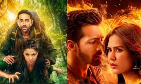 हर्षवर्धन राणे, आयुष्मान खुराना- फोटो सोर्स एक्स