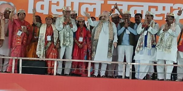 এই নিৰ্বাচনত কেৱল চৰকাৰ সলনি কৰাই নহয়, মিথিলাৰ সংস্কৃতি, পৰিচয়, দেশপ্ৰেম ৰক্ষাৰ কথা: অমিত শ্বাহ