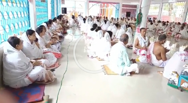 ডিগবৈত গঙ্গাধৰ ক্ষেত্ৰত আইসকলৰ নাম প্ৰসংগ সম্পন্ন।