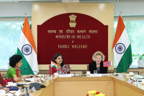 केंद्रीय स्वास्थ्य सचिव पुण्य सलीला श्रीवास्तव ने शुक्रवार को  नॉर्वे-इंडिया पार्टनरशिप इनिशिएटिव (एनआईपीआई) की वार्षिक बैठक केंद्रीय स्वास्थ्य सचिव पुण्य सलीला श्रीवास्तव ने शुक्रवार को  नॉर्वे-इंडिया पार्टनरशिप इनिशिएटिव (एनआईपीआई) की वार्षिक बैठक