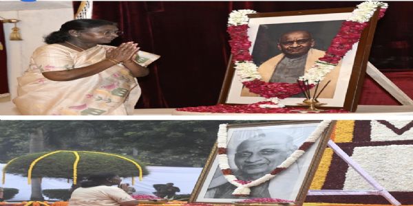 চৰ্দাৰ পেটেলৰ ১৫০ সংখ্যক জন্ম জয়ন্তীত ৰাষ্ট্ৰপতি মুৰ্মুৰ শ্ৰদ্ধাঞ্জলি