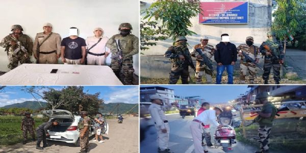 মণিপুৰঃ দুটা উগ্ৰপন্থী সংগঠনৰ দুই কেডাৰক গ্ৰেপ্তাৰ