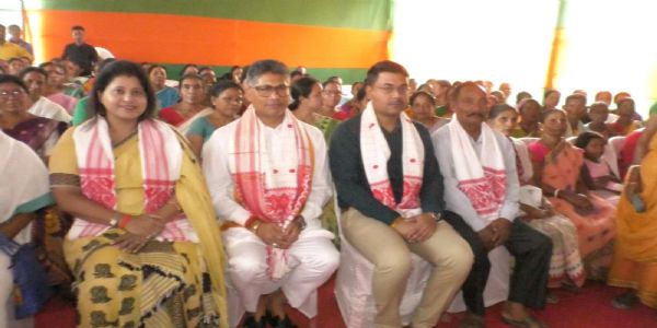 জাগীৰোডৰ বাঘজাপত মন্ত্ৰী পীযুষ হাজৰিকা