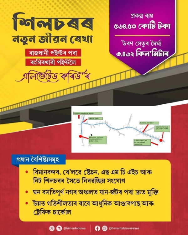 मुख्यमंत्री डॉ हिमंत बिस्व सरमा द्वारा साझा तस्वीर।