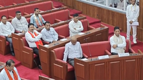 বিটিচিৰ নৱনিৰ্বাচিত পাৰিষদৰ  শপতগ্ৰহণ  অনুষ্ঠান সম্পন্ন ৷