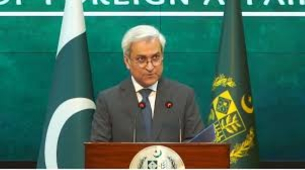 पाकिस्तानी विदेश मंत्रालय के प्रवक्ता ताहिर अंद्राबी