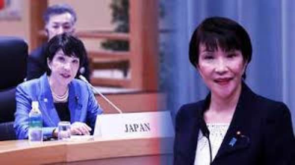 जापान की प्रधानमंत्री सानाए ताकाइची