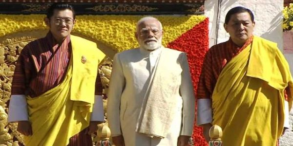 বিশ্বাস, পাৰস্পৰিক সহযোগিতা আৰু সমূহীয়া সমৃদ্ধিৰ ওপৰত ভিত্তি কৰি ভাৰত-ভূটানৰ সম্পৰ্কঃ মোডী