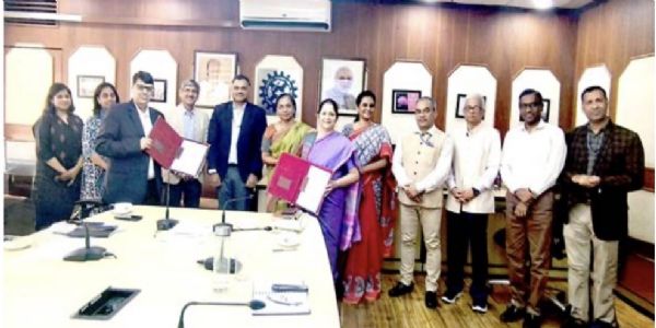 ঔদ্যোগিক কৰিডৰত উদ্ভাৱনক প্ৰসাৰিত কৰাৰ বাবে চি এছ আই আৰ আৰু এন আই চি ডি চিয়ে বুজাবুজি চুক্তি স্বাক্ষৰ