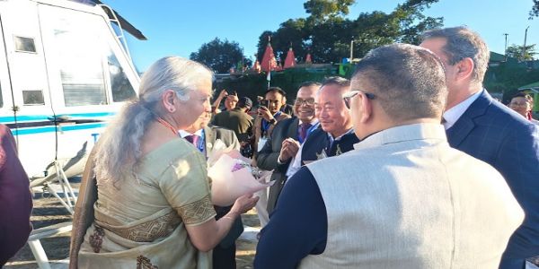 তিনিদিনীয়া চৰকাৰী ভ্ৰমণত নাগালেণ্ডত উপস্থিত বিত্তমন্ত্ৰী নিৰ্মলা সীতাৰমণ