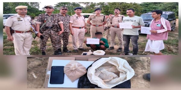 গোলাঘাটত প্ৰায় ২ কোটি টকাৰ ড্ৰাগছ জব্দ, আটক সৰবৰাহকাৰী