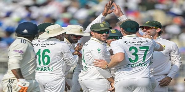 কলকাতা টেষ্টত দক্ষিণ আফ্ৰিকাৰ ভাৰতক ৩০ ৰানত পৰাজিত