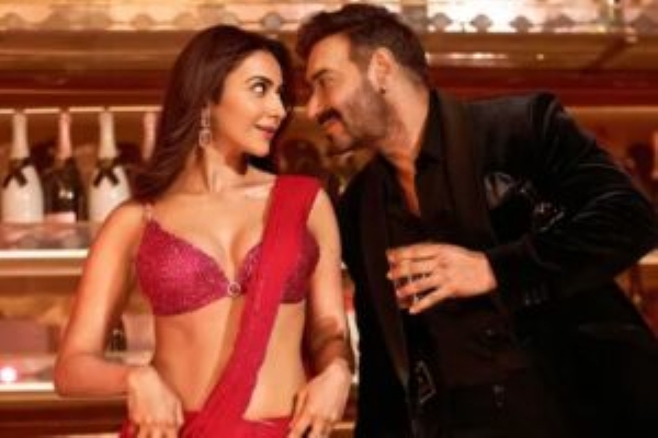 अजय देवगन, रकुल प्रीत सिंह - फोटो सोर्स एक्स