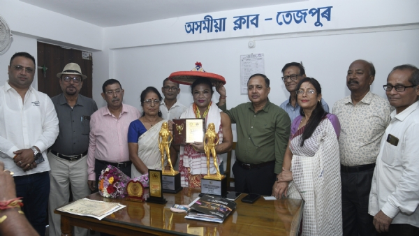 শৰীৰ চৰ্চাত বিশ্ব চেম্পিয়নশ্বিপ অৰ্জন তেজপুৰৰ দুই সন্তানৰ মাতৃ ছায়া বৰুৱাৰ