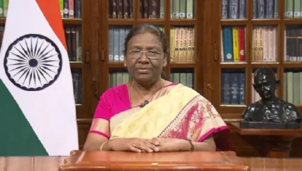 राष्ट्रपति द्रौपदी मुर्मु । फोटो - फाइल