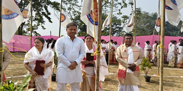 মালয়বাৰীৰ মহাপুৰুষ শ্ৰীমন্ত শঙ্কৰদেৱ নামঘৰৰ হীৰক জয়ন্তী বৰ্ষৰ শুভাৰম্ভ