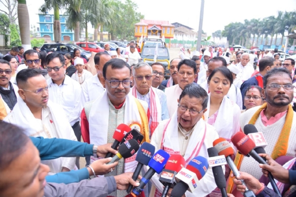 অসম সাহিত্য সভাৰ বাঞ্ছিত লক্ষ্য সমন্বয় আৰু সম্প্ৰীতিৰ বন্ধন সৃষ্টি কৰাঃ ড০ বসন্ত কুমাৰ গোস্বামী