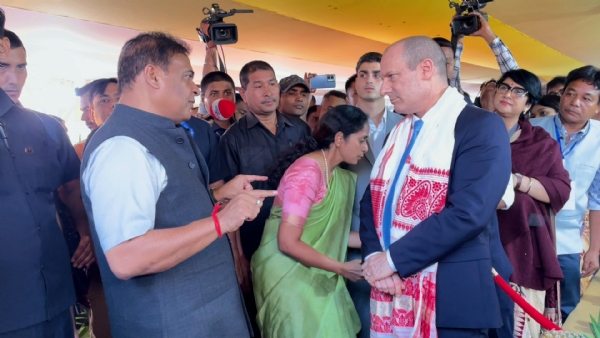 ক্ষেত্ৰীত ইণ্ডো-ইজৰাইল কৃষি প্ৰকল্পৰ শাক-পাচলি উৎকর্ষ সাধন কেন্দ্ৰৰ উদ্বোধন,