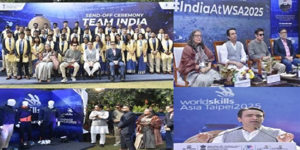 ৱৰ্ল্ডস্কিলছ এছিয়া প্ৰতিযোগিতা ২০২৫ৰ বাবে ভাৰতৰ ২৩ জনীয়া দল ৰাওনা