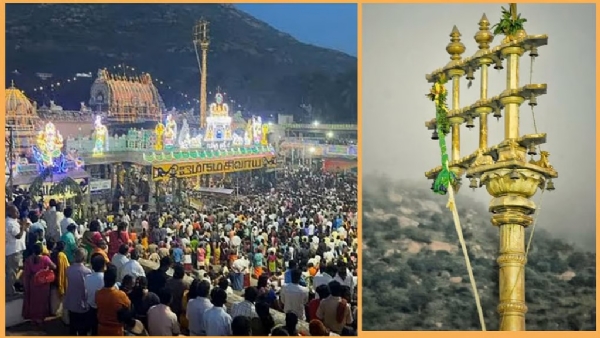 तिरुवन्नामलाई दीपम फेस्टिवल शुरू हो गया है..