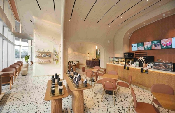 टाटा स्टारबक्स के गुरुग्राम स्टोर का जारी फोटो