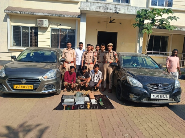 সোণাপুৰ আৰক্ষীৰ চুৰি চক্ৰৰ বিৰুদ্ধে বৃহৎ অভিযান।