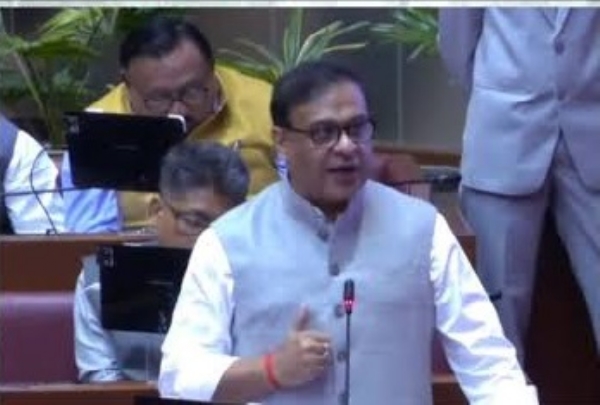 অসম বিধানসভাৰ শীতকালীন অধিৱেশনত বক্তব্য় ৰাখি মুখ্য়মন্ত্ৰী ড হিমন্ত বিশ্ব শৰ্মা