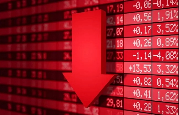 शेयर बाजार के लोगो का प्रतीकात्‍मक चित्र