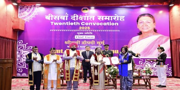 শিক্ষাৰ লক্ষ্য কেৱল জ্ঞানেই নহয়, চৰিত্ৰ আৰু সমাজসেৱাৰ মনোভাৱো হ’ব লাগে: সভাপতি