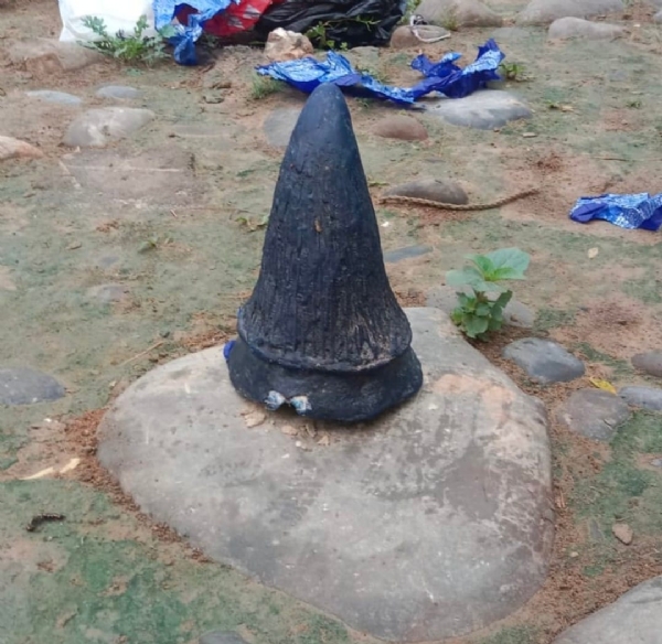 সৰুপথাৰ সমজিলাৰ অসম নগালেণ্ড সীমান্তৰ বি চেক্টৰৰ চেতিয়া গাৱঁত উদ্বাৰ গড়ৰ খৰ্গ ।