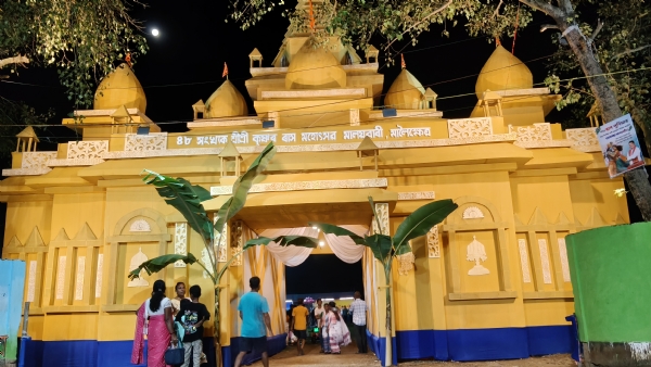 ডিমৰীয়াৰ মালয়বাৰীত ৯ দিনীয়া বৰ্ণাঢ্য কাৰ্যসূচীৰে আৰম্ভ হৈছে ৰাস মহোৎসৱ