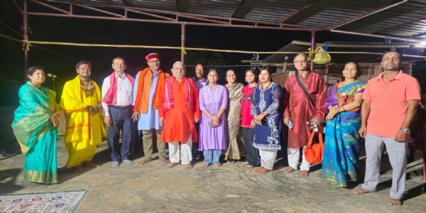 কাছাৰত ধৰ্মীয় ব্যাখ্যাকৰ্তা ধীৰেন্দ্ৰ শাস্ত্ৰীৰ অনুষ্ঠান সন্দৰ্ভত বৈঠক অনুষ্ঠিত