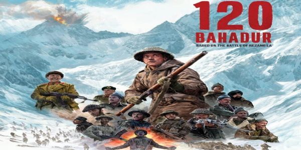 ১২০ বাহাদুৰৰ ট্ৰেইলাৰ মুকলি, ফাৰহান আখতাৰৰ মেজৰ শৈতন সিঙৰ চৰিত্ৰত অভিনয়