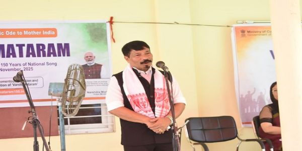 কামৰূপ মহানগৰ জিলাৰ বন্দে মাতৰম অনুষ্ঠানত অভিভাৱক মন্ত্ৰী অতুল বৰা