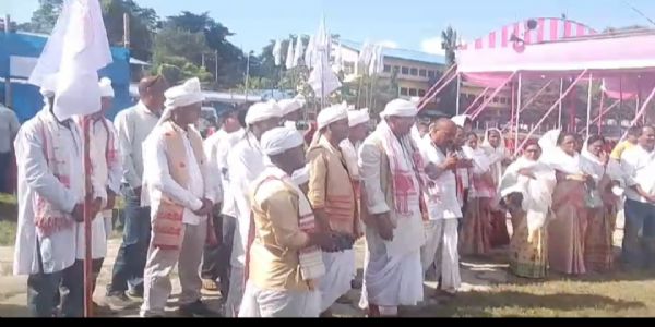 যোৰহাটৰ কাকজানতচুতীয়া জনগোষ্ঠীয় সাংস্কৃতিক অভিৱৰ্তন আৰম্ভ