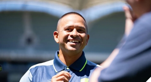 ऑस्ट्रेलियाई सलामी बल्लेबाज उस्मान ख्वाजा ऑस्ट्रेलियाई सलामी बल्लेबाज उस्मान ख्वाजा