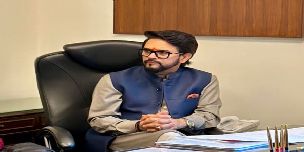 ২০৩৬ চনৰ অলিম্পিক গেমছ আয়োজন কৰিবলৈ সাজু ভাৰত: অনুৰাগ ঠাকুৰ